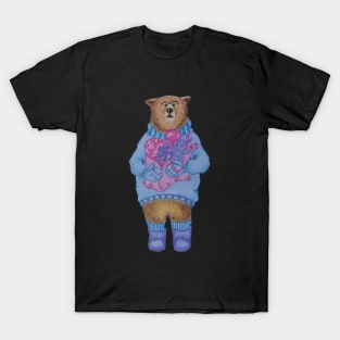 bear with gifts T-Shirt